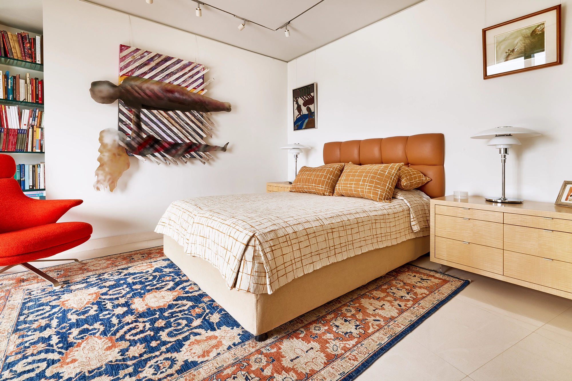 Art Collectors Bedroom Michael Brosnan