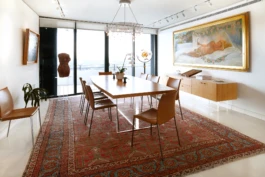Art Collectors Dining Room Michael Brosnan