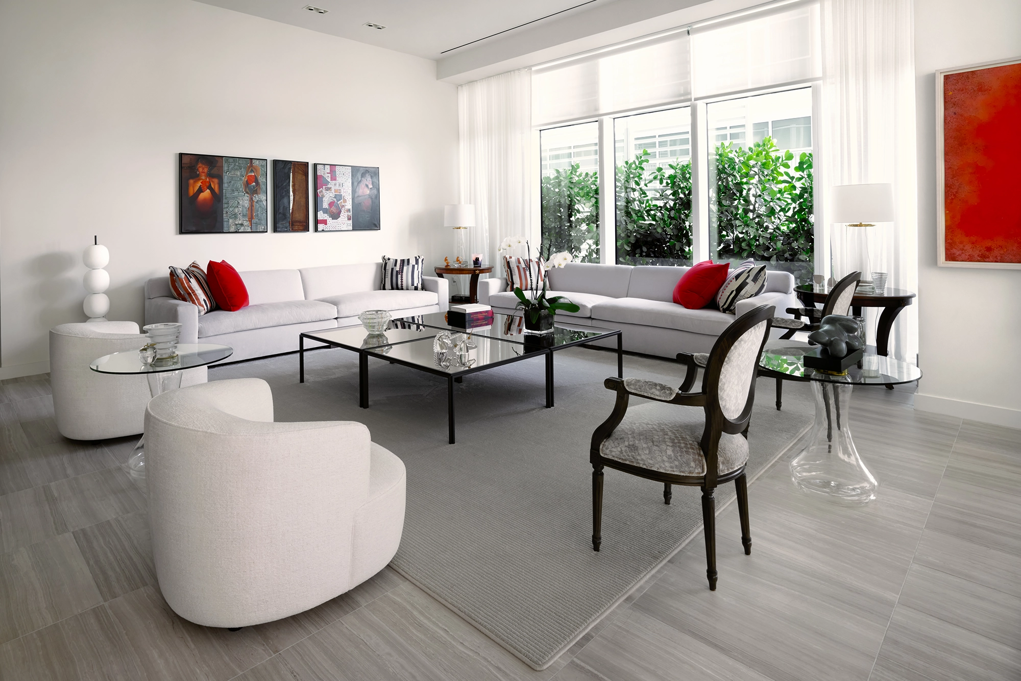 Claudia Living Room Michael Brosnan
